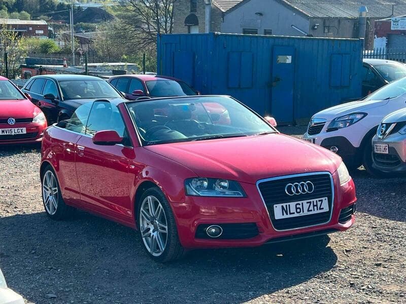2011 Audi A3 Cabriolet 1.6 TDI S line Convertible 2dr Diesel Manual Euro 5 (s/s) (105 ps)