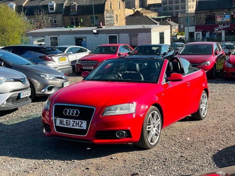 2011 Audi A3 Cabriolet 1.6 TDI S line Convertible 2dr Diesel Manual Euro 5 (s/s) (105 ps) - image 2