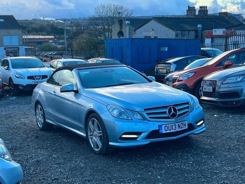 2013 Mercedes-Benz E Class 2.1 E220 CDI BlueEfficiency Sport Cabriolet 2dr Diesel G-Tronic+ Euro 5 (s/s) (170 ps)